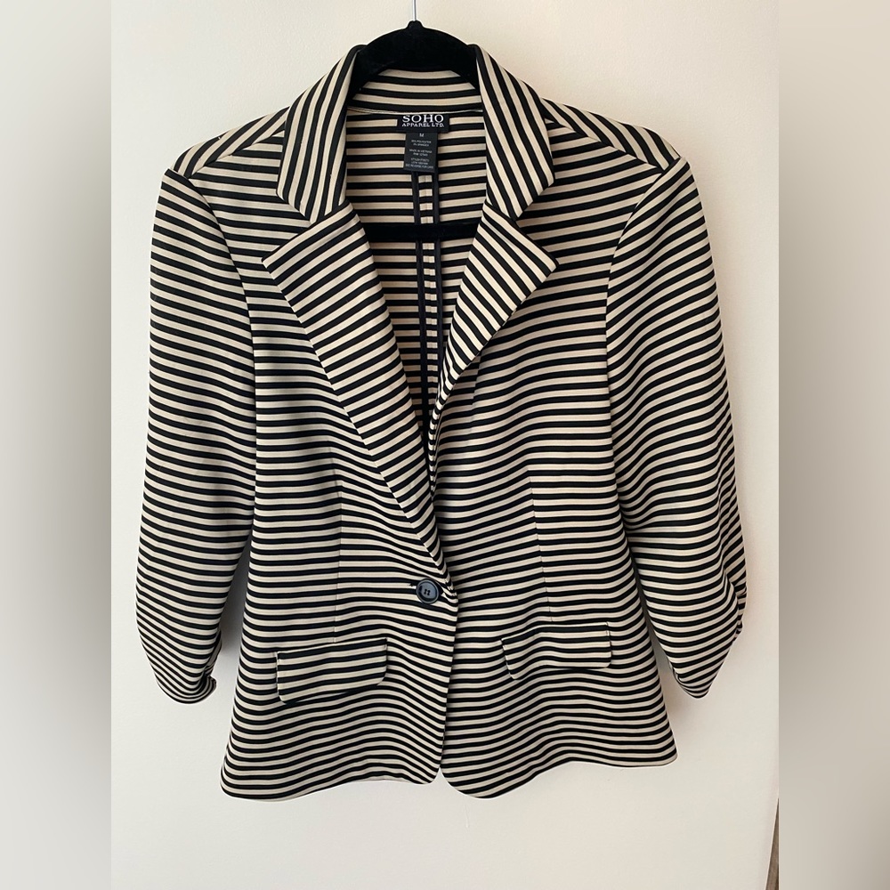 Soho Striped Blazer